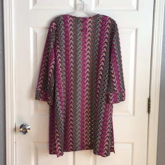 💥G BY GIULIANA💥💥.     MULTICOLOR  CROCHET  2 PIECE SET - Picture 8 of 9